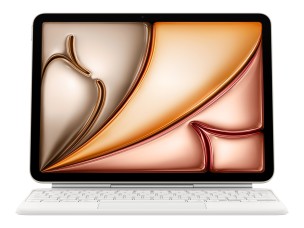 Apple Magic Keyboard - keyboard and folio case - with trackpad - QWERTY - Russian - white Input Device