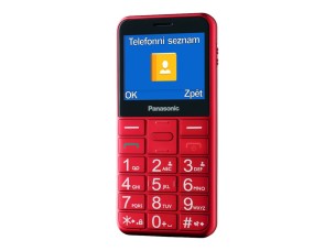 Panasonic KX-TU155 - red - feature phone - GSM