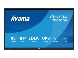 iiyama ProLite TE6515A-B1AG 65" Class (64.5" viewable) LED-backlit LCD display - 4K - for digital signage / interactive communication