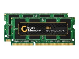CoreParts - DDR3L - kit - 16 GB: 2 x 8 GB - SO-DIMM 204-pin - 1600 MHz / PC3L-12800 - unbuffered