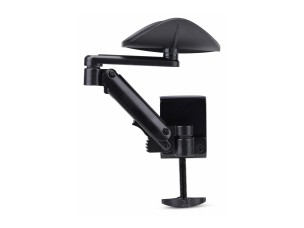 Startech Adjustable Arm Rest For Desk, Clamp-On Install/No Drilling mounting kit - black