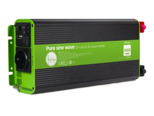 EnerGenie EG-PWC-PS1000-01 - DC to AC power inverter - car, pure sine wave - 1000 watt
