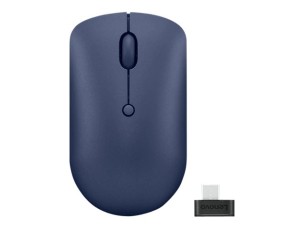 Lenovo - mouse - compact - 2.4 GHz - abyss blue