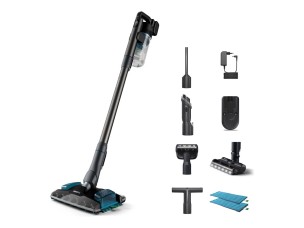 Philips 8000 Series XC8055 - vacuum cleaner - cordless - stick/handheld - deep petrol
