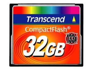 Transcend - flash memory card - 32 GB - CompactFlash