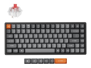 Keychron K2 MAX - keyboard - QMK , mechanical - 75% - black Input Device