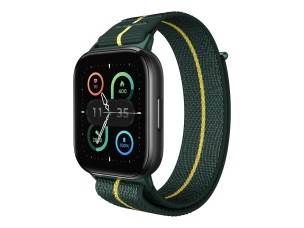 Motorola Moto Watch Fit - aluminum - smart watch with band - trekking green