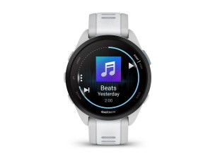 Garmin Forerunner 165 Music - mist grey - sport watch with band - whitestone - 4 GB