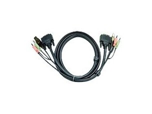 ATEN 2L-7D03U - video / USB / audio cable - 3 m