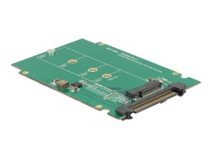 Delock Converter U.2 SFF-8639 > M.2 NGFF NVMe Key M - storage bay adapter