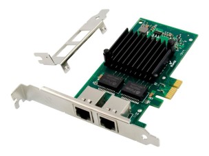 MicroConnect - network adapter - Gigabit Ethernet x 2