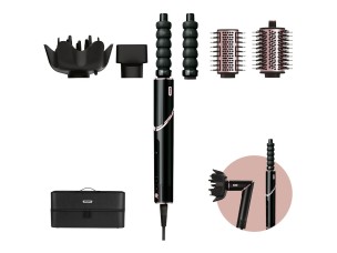 Shark FlexStyle HD446EU - hair dryer/hair styler - black