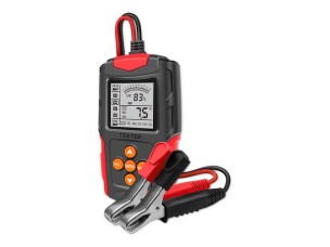 Qoltec - battery tester - LCD, 12V, 24V, 3Ah-200Ah