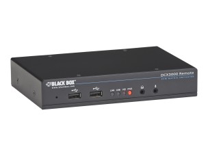 Black Box DCX3000 Digital CATx KVM Matrix Remote User Station - video/audio/USB extender - TAA Compliant