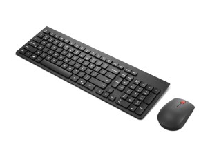 Lenovo Essential Wireless Combo Gen 2 - keyboard and mouse set - Lithuanian - black Input Device