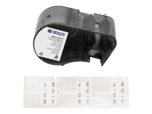 Brady WorkHorse Series - label tape - matte - 1 cassette(s) - 30 x 40 mm