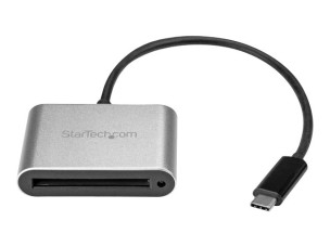 Startech CFast Card Reader - USB C - Memory Card Reader - Card to USB-C - Portable CFast 2.0 Reader / Writer (CFASTRWU3C) - card reader - USB-C 3.0