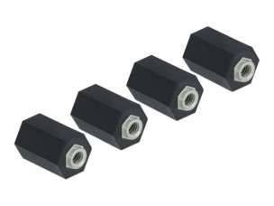 Delock - mounting kit - black