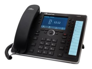AudioCodes 445HD - VoIP phone with caller ID/call waiting - 3-way call capability