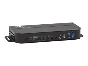Eaton Tripp Lite series DisplayPort USB KVM Switch 2-Port 4K 60Hz HDR DP 1.4 USB Cables - KVM / audio / USB switch - 2 ports