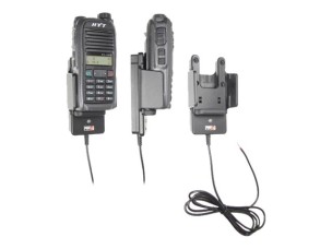 Brodit Active holder for fixed installation - car holder/charger for two-way radio