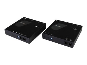 Startech HDMI Over IP Extender - 1080p - HDMI Video and USB Over IP Distribution Kit with Video Wall Support - HDMI and USB Over LAN (ST12MHDLANU) - video/audio/USB extender