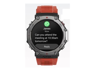 Amazfit T-Rex 3 smart watch with strap - lava