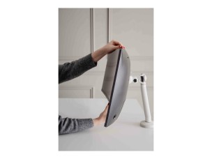 Bakker Elkhuizen Flexible Single mounting kit - adjustable arm with mechanical spring - for Monitor - white