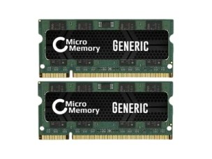 CoreParts - DDR2 - kit - 4 GB: 2 x 2 GB - SO-DIMM 200-pin - 800 MHz / PC2-6400 - unbuffered