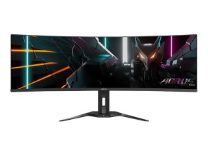 AORUS CO49DQ - OLED monitor - curved - 49" - HDR