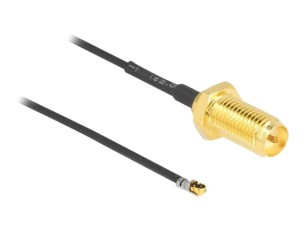 Delock antenna cable - 50 cm - black