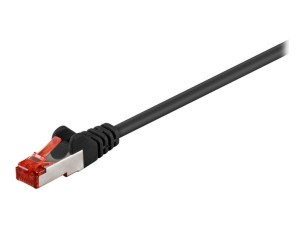 goobay network cable - 2 m - black