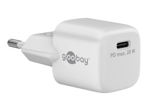 goobay power adapter - nano, GAN - 24 pin USB-C - 20 Watt