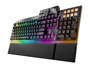 be quiet! Dark Mount - keyboard - 100% - with media dock, customisable display keys - QWERTY - US - black Input Device