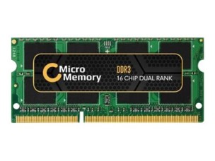 CoreParts - DDR3 - module - 4 GB - SO-DIMM 204-pin - 1066 MHz / PC3-8500 - unbuffered
