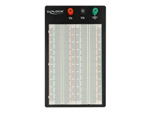 Delock Experimental - breadboard - black / white
