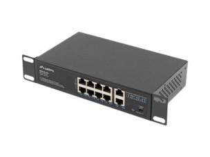 Lanberg RSFE-8P-2GE-120 - switch - 10 ports - unmanaged