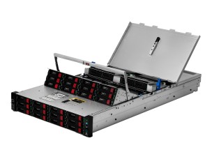 HPE Apollo 4200 Gen10 Plus Qumulo Hybrid Node - rack-mountable Xeon Silver 4310 2.1 GHz - 128 GB - SSD 2 x 12.8 TB, HDD 24 x 20 TB - TAA Compliant