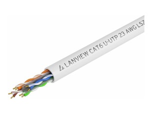 Lanview bulk cable - 305 m - white