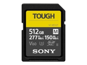 Sony SF-M Series Tough SF-M512T - flash memory card - 512 GB - SDXC UHS-II