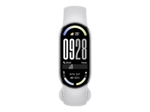 Xiaomi Smart Band 10 activity tracker with strap - glacier silver