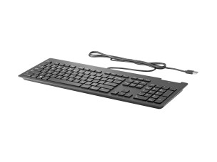 HP Business Slim v2 - keyboard - Norwegian - black Input Device
