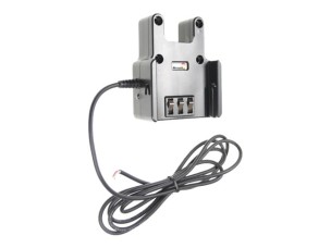 Brodit Active holder for fixed installation - car holder/charger for two-way radio
