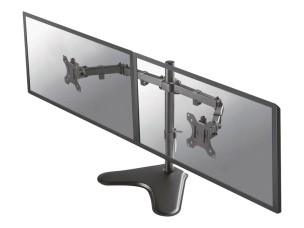 Neomounts FPMA-D550DD stand - full-motion - for 2 LCD displays - black