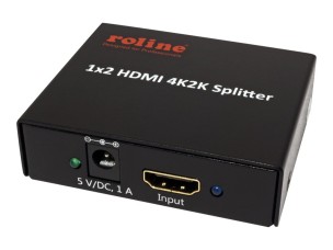 ROLINE - video/audio splitter - 2 ports