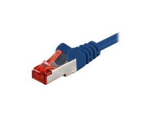goobay network cable - 1 m - blue