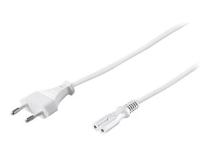 goobay - power cable - Europlug to power IEC 60320 C7 - 1.5 m