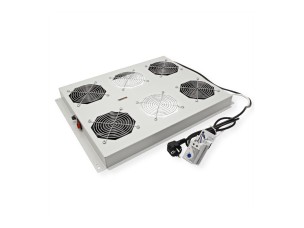 Roline - rack fan - 4 fans, with thermostat