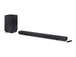 Sharp HT-SBW55121 - sound bar system - for home theatre - wireless