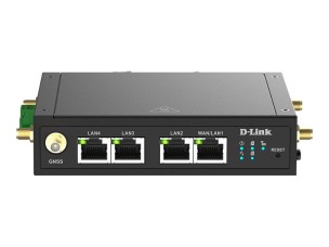 D-Link DWM-530-T - wireless router - WWAN - 4G, 3G - DIN rail mountable
